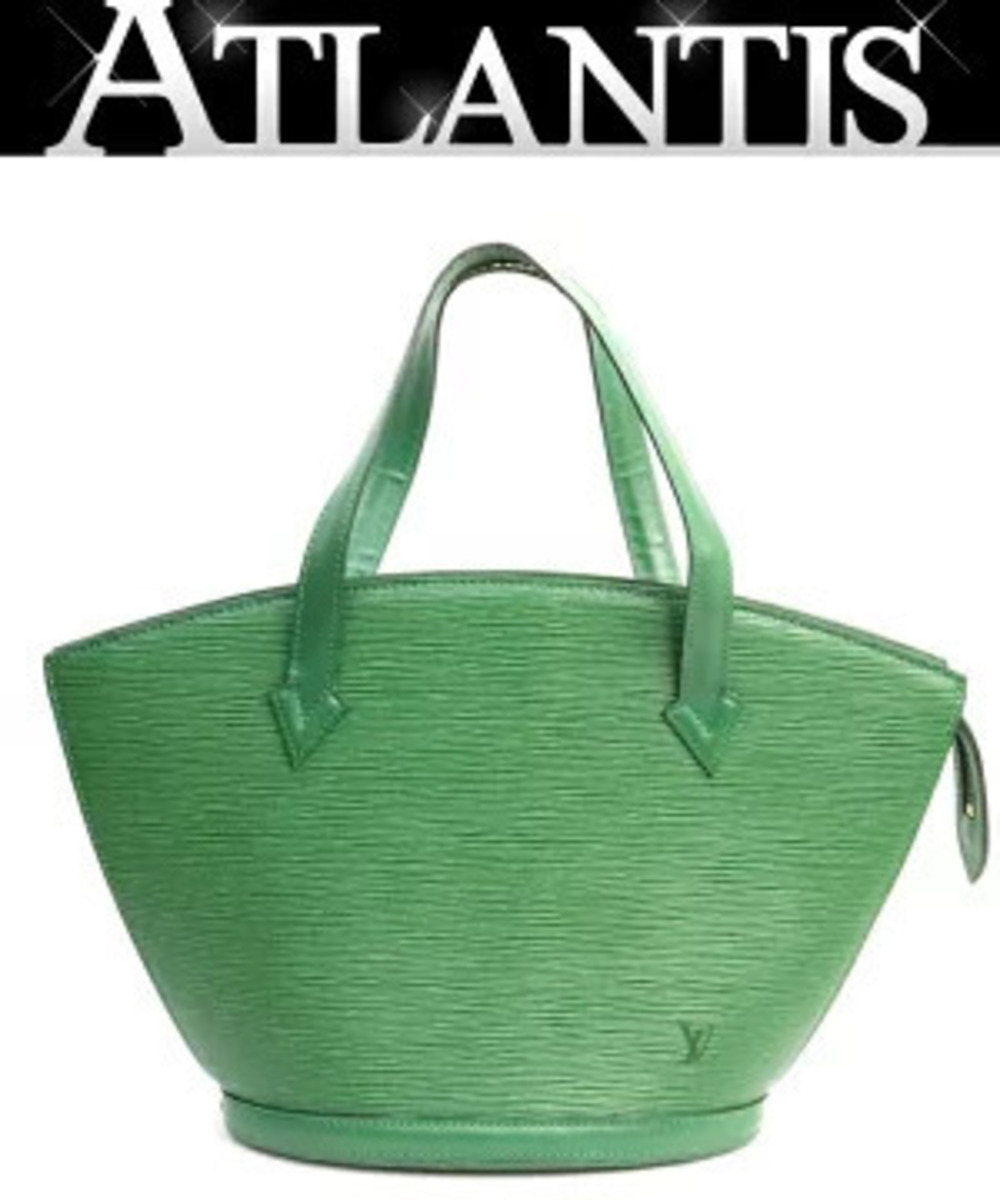 Louis Vuitton Saint Jacques Handbag Epi Leather Borneo Green